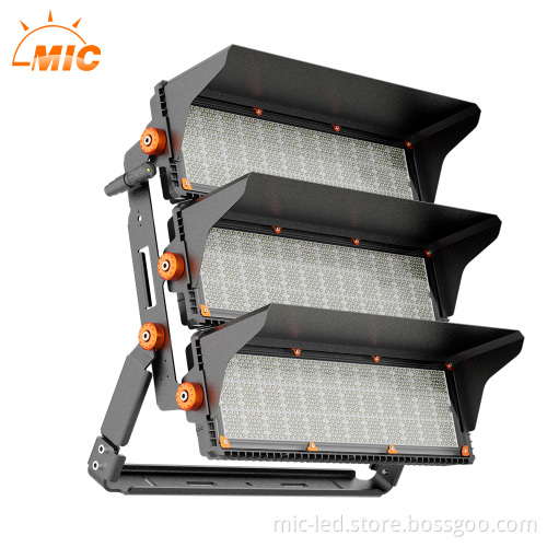 2000W LED High Mast Light Outdoor IP65 Waterproof Flood Light for Sports Stadium and Soccer Field (500w-1500w Aluminum)